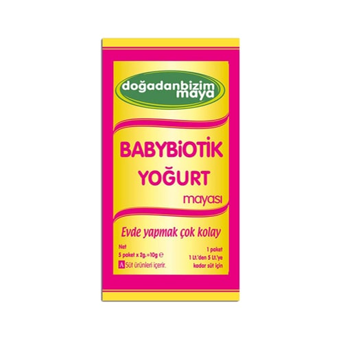 Babybiotik-min Doğadan Bizim Gıda Babybiotik Yoğurt Mayası Burak Lokman Hekim Ankara