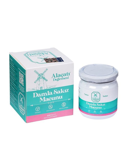 alacatı-değirmeni-damla-sakiz-macunu Alaçatı Değirmeni Damla Sakız Macunu 240gr - Görsel 1