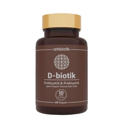 Artıbiotik D-biotik (60 Kapsül)
