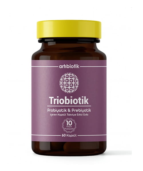 Triobiotik-min Artıbiotik Triobiotik (60 Kapsül) - Görsel 1