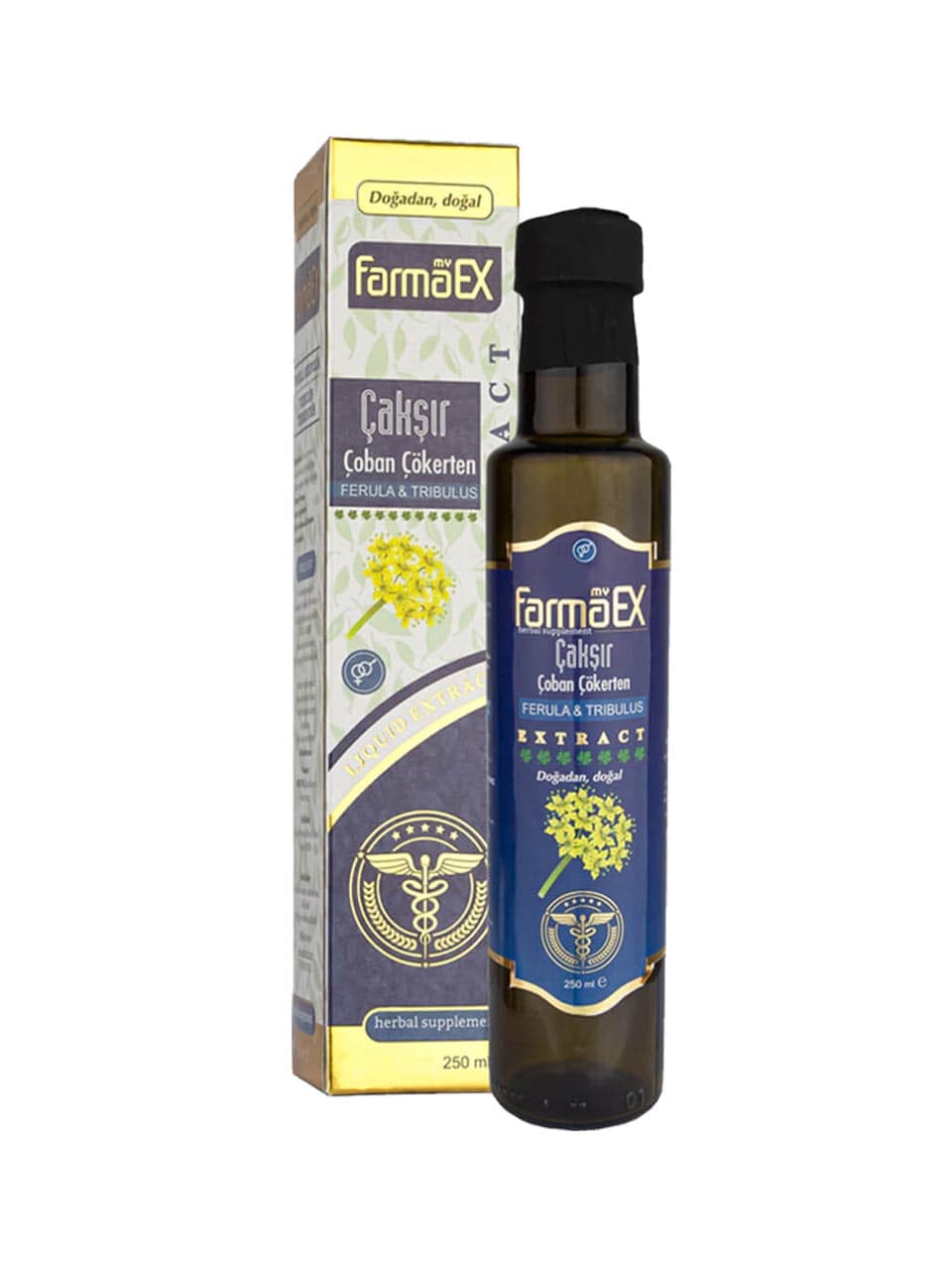 my-farmaex-caksir-coban-cokerten-ekstrakti My Farmaex Çakşır Çoban Çökerten Ekstraktı 250ml - Görsel 1
