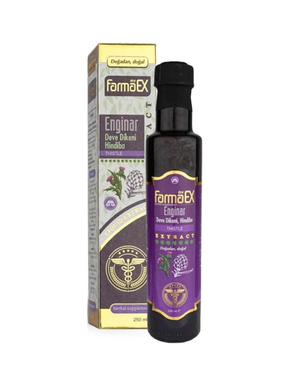 my-farmaex-enginar-ekstrakti My Farmaex Enginar Deve Dikeni Hindiba Ekstraktı 250ml - Görsel 1