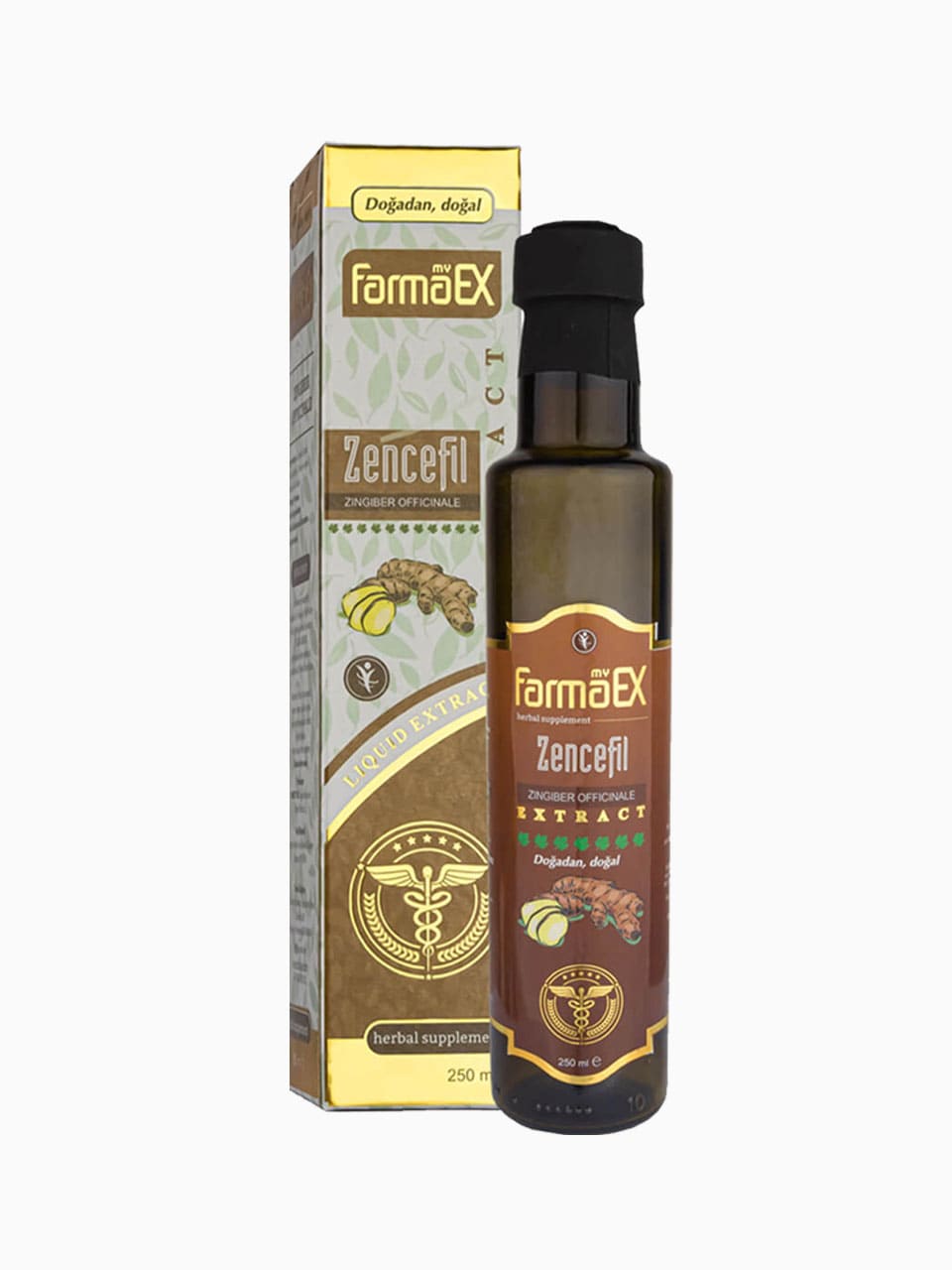 my-farmaex-zencefil-ekstrakti My Farmaex Zencefil Ekstraktı 250ml - Görsel 1