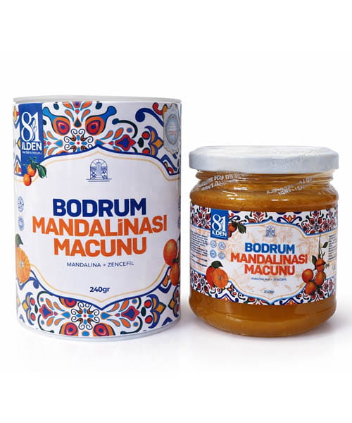 Bodrum mandalinası macunu 81 İlden Bodrum Mandalinası Macunu 240 gr - Görsel 1