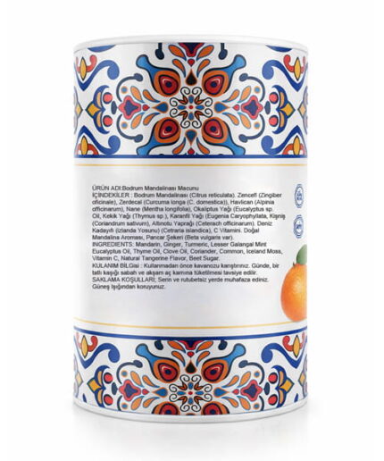 81 İlden Bodrum Mandalinası Macunu 240 gr - Görsel 3